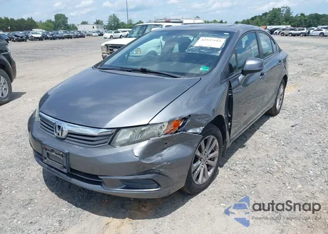 2012 Honda Civic Ex из США, поврежденный, VIN 19XFB2F80CE108417